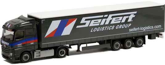 Seifert Spedition Mercedes Benz Actrs トラクタ / Herpa 1/87 建設機械模型 工事車両