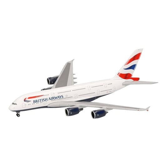 ブリティッシュ・エアウェイズ British Airways エアバス A380 G-XLEF / Herpa 1/500 飛行機模型 旅客機