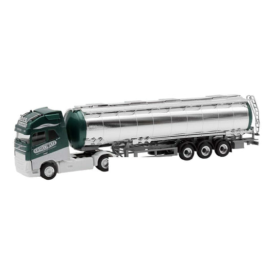 Kralowetz Tanktransport ボルボ FH GL XL クロームタンカートレーラー / Herpa 1/87 ミニカー トラック模型