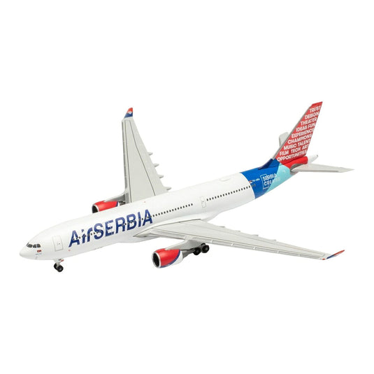 エア・セルビア Air Serbia エアバス A330-200 YU-ARA / Herpa 1/500 飛行機模型 旅客機