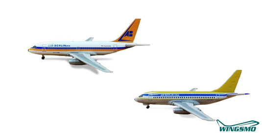 エア・ベルリン Air Berlin ボーイング 737-200 2in1セット ILA2022 / Herpa 1/500 飛行機模型 旅客機