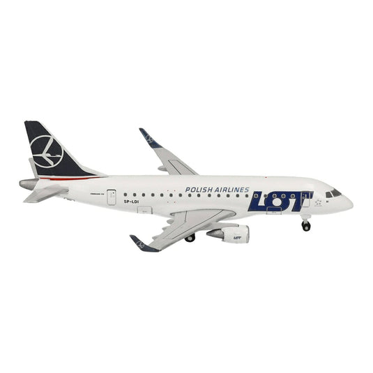 LOTポーランド航空 LOT Polish Airlines エンブラエル E170 / Herpa Wings 1/500 飛行機模型 旅客機