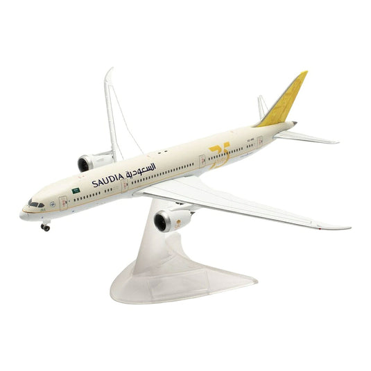 サウディア Saudia ボーイング 787-9 75周年特別塗装 HZ-ARE / Herpa 1/500 飛行機模型 旅客機