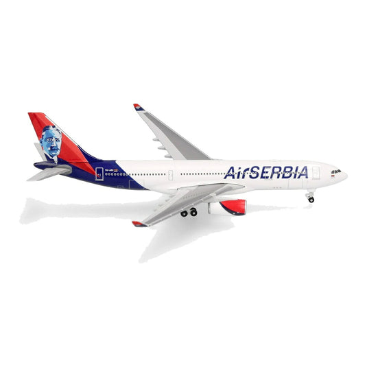エア・セルビア Air Serbia エアバス A330-200 / Herpa Wings 1/500 飛行機模型 旅客機