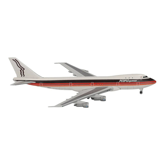ピープル・エキスプレス People Express ボーイング 747-100 / Herpa Wings 1/500 飛行機模型 旅客機