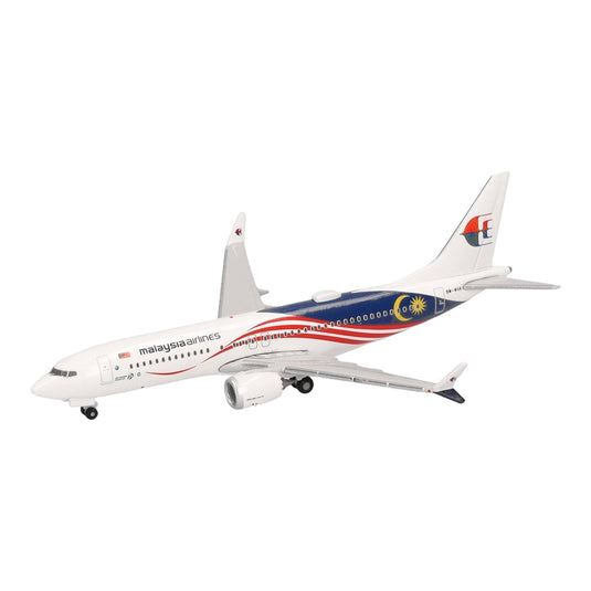 マレーシア航空 Malaysia Airlines ボーイング 737 MAX 8 9M-MVA / Herpa 1/500 飛行機模型 旅客機