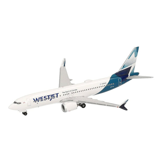 ウエストジェット航空 WestJet ボーイング 737 MAX 8 C-GRAG / Herpa 1/500 飛行機模型 旅客機