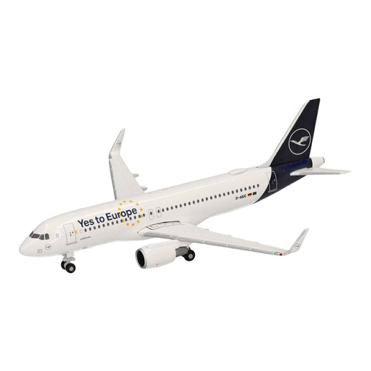 ルフトハンザ Lufthansa エアバス A320 「Yes to Europe」特別塗装 D-AIUC / Herpa 1/500 飛行機模型 旅客機