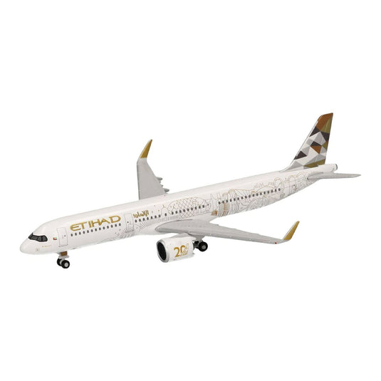 エティハド航空 Etihad Airways エアバス A321neo A6-AEN / Herpa 1/500 飛行機模型 旅客機