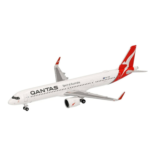 カンタス航空 Qantas エアバス A321XLR VH-OGA / Herpa 1/500 飛行機模型 旅客機
