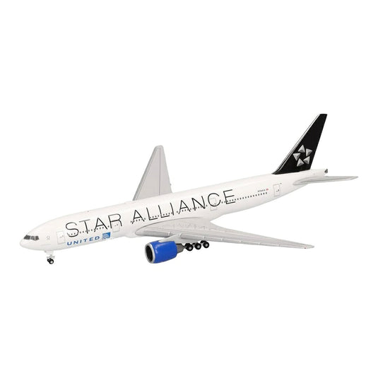 ユナイテッド航空 United Airlines ボーイング 777-200 N794UA スターアライアンス塗装 / Herpa 1/500 飛行機模型 旅客機