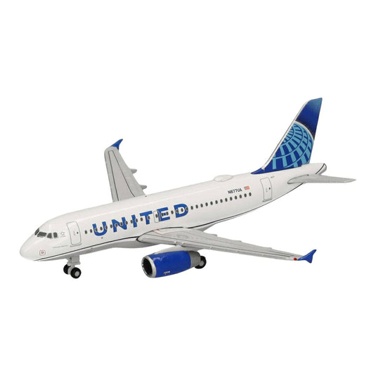 ユナイテッド航空 United Airlines エアバス A319 N877UA / Herpa 1/500 飛行機模型 旅客機