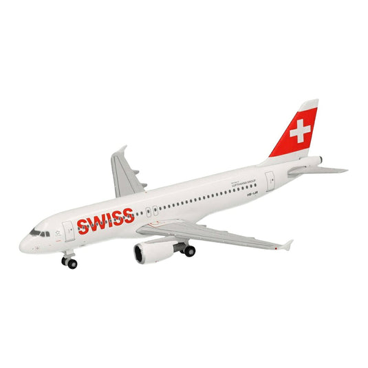 スイスインターナショナルエアラインズ Swiss International Air Lines エアバス A320 HB-IJR Avenches / Herpa 1/500 飛行機模型 旅客機