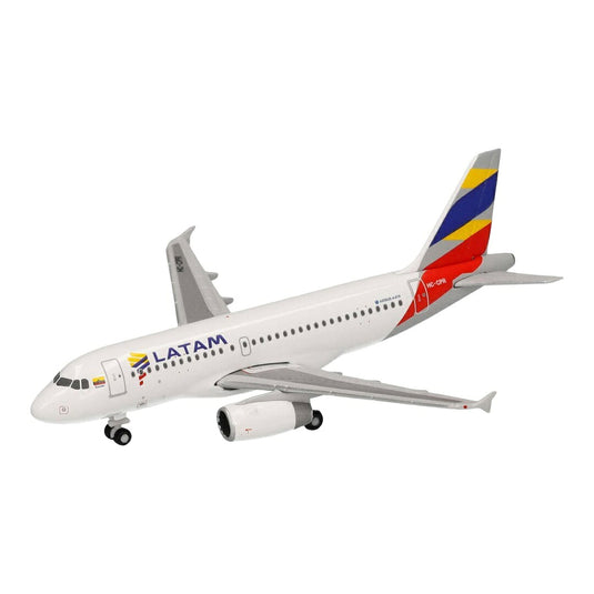 LATAM航空エクアドル LATAM Airlines Ecuador エアバス A319 エクアドル国旗特別塗装 HC-CPR / Herpa 1/500 飛行機模型 旅客機