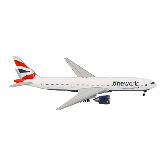 ブリティッシュ・エアウェイズ British Airways ボーイング 777-200 / Herpa Wings 1/500 飛行機模型 旅客機