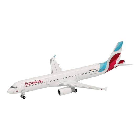 ユーロウイングス Eurowings エアバス A321-200 D-AIDO / Herpa 1/500 飛行機模型 旅客機