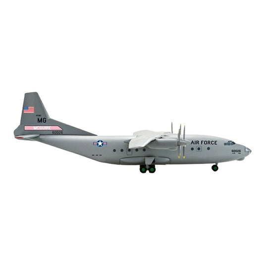 アメリカ空軍 U.S. Air Force アントノフ An-12 / Herpa Wings 1/200 飛行機模型 ミリタリー