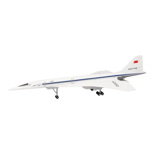 アエロフロート Aeroflot ツポレフ Tu-144D ジンスハイム技術博物館 Technik-Museum Sinsheim CCCP-77112 / Herpa 1/400 飛行機模型 旅客機