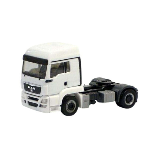 MAN TGS LX 2axle white トラック 模型 /Herpa 1/87