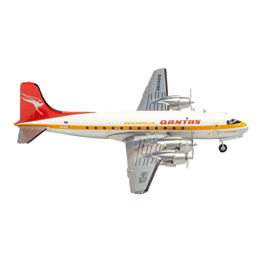カンタス航空 Qantas ダグラス DC-4 / Herpa Wings 1/200 飛行機模型 旅客機