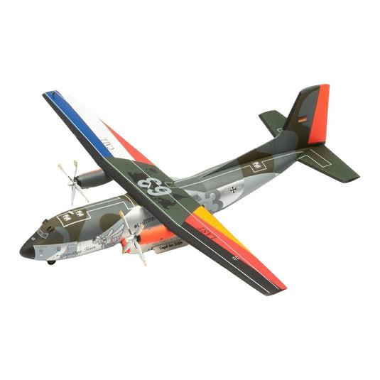 ドイツ空軍 Luftwaffe 第63空輸航空団 LTG 63 トランザール C-160 「レトロ・ブルメル」 特別塗装 / Herpa 1/200 飛行機模型 ミリタリー