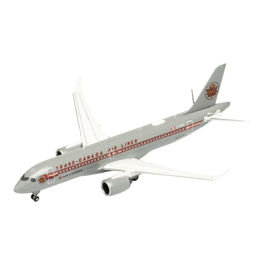 エア・カナダ Air Canada エアバス A220-300 トランス・カナダ航空 レトロ塗装 C-GNBN / Herpa 1/200 飛行機模型 旅客機
