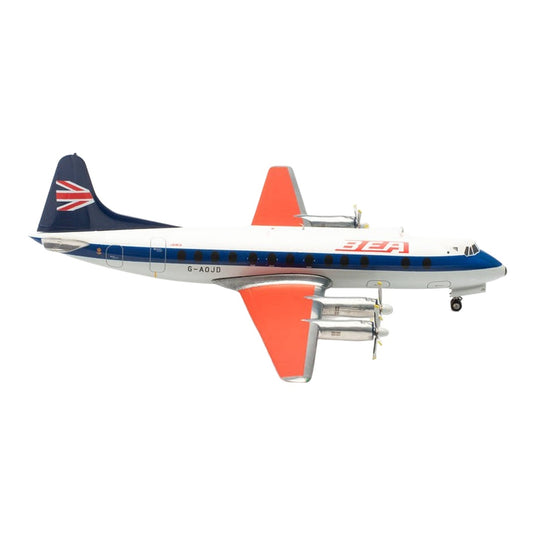 英国欧州航空 BEA ヴィッカース ヴァイカウント 800 / Herpa Wings 1/200 飛行機模型 旅客機