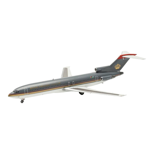 ロイヤル・ヨルダン航空 Royal Jordanian ボーイング 727-200 JY-AFU / Herpa 1/200 飛行機模型 旅客機