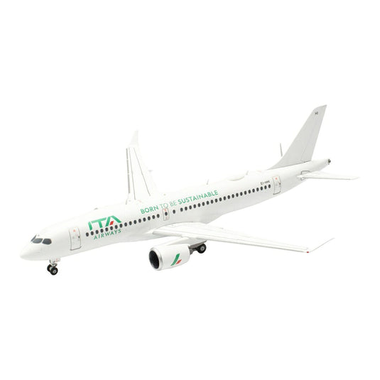 ITAエアウェイズ ITA Airways エアバス A220-300 EI-HHI 「Born to be Sustainable」特別塗装 / Herpa 1/200 飛行機模型 旅客機