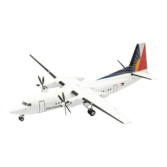 フィリピン航空 Philippine Airlines フォッカー 50 PH-PRG / Herpa 1/200 飛行機模型 旅客機