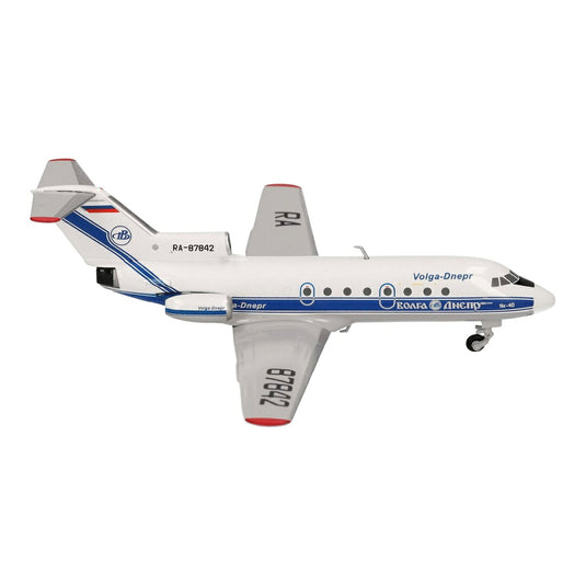 ヴォルガ・ドニエプル航空 Volga-Dnepr Airlines ヤコヴレフ Yak-40 / Herpa Wings 1/200 飛行機模型 旅客機