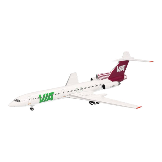エアー・ヴィア Air VIA ツポレフ Tu-154M LZ-MIG / Herpa 1/200 飛行機模型 旅客機