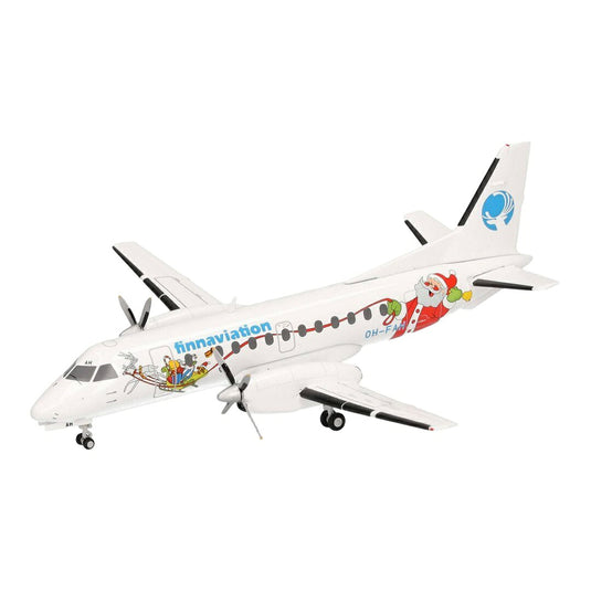 フィンナビエーション Finnaviation サーブ 340 OH-FAH サンタクロース特別塗装 / Herpa 1/200 飛行機模型 旅客機