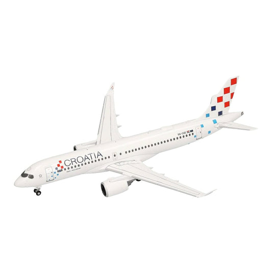 クロアチア航空 Croatia Airlines エアバス A220-300 9A-CAE / Herpa 1/200 飛行機模型 旅客機