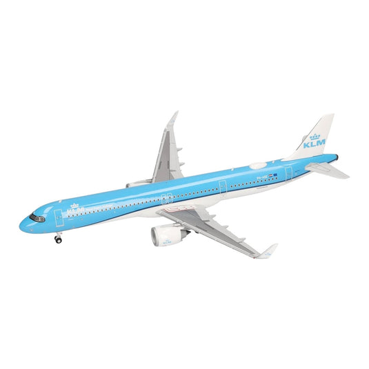 KLMオランダ航空 KLM エアバス A321neo PH-AXE Landkaartje / Herpa 1/200 飛行機模型 旅客機