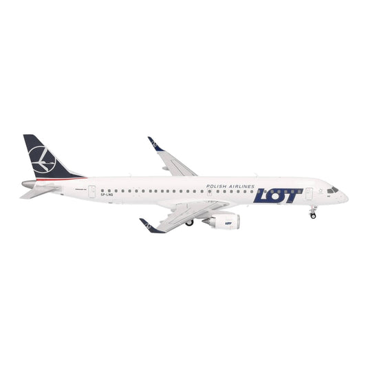 LOTポーランド航空 LOT Polish Airlines エンブラエル E195 / Herpa Wings 1/200 飛行機模型 旅客機