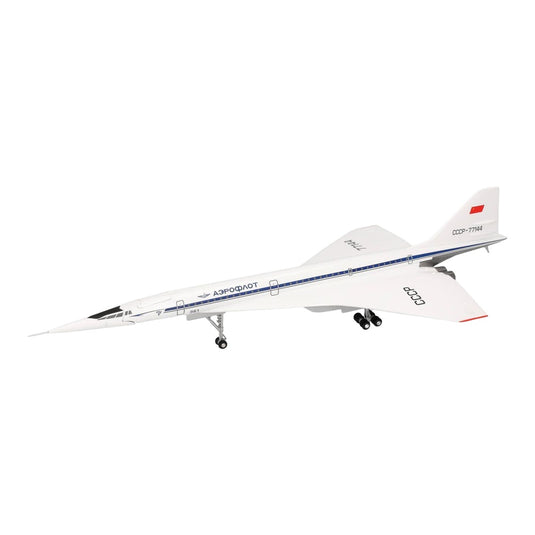 ツポレフ設計局 Tupolev Design Bureau ツポレフ TU-144S ル・ブルジェ 1975 CCCP-77144 / Herpa 1/200 飛行機模型 旅客機