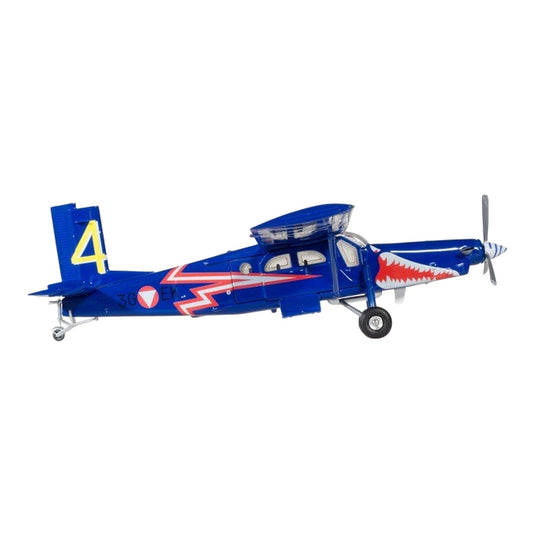 オーストリア空軍 Austrian Air Force ピラタス PC-6 / Herpa Wings 1/72 飛行機模型 ミリタリー