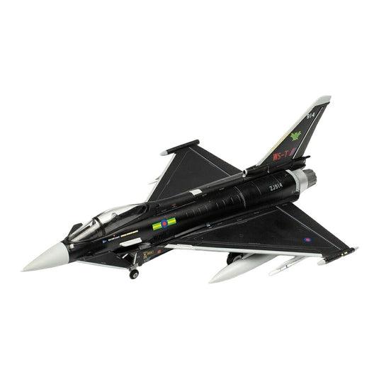 イギリス空軍 RAF ユーロファイター タイフーン 第9(B)飛行隊 "バットマン" アグレッサー塗装 ZJ914 / Herpa 1/72 飛行機模型 ミリタリー