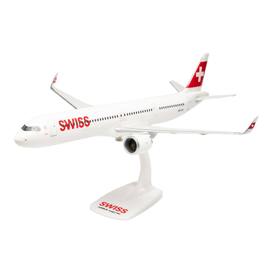 スイスインターナショナルエアラインズ Swiss International Air Lines エアバス A321neo / Herpa Snap-Fit 1/100 飛行機模型 旅客機