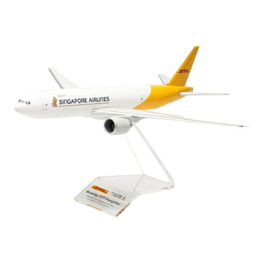 DHL / シンガポール航空 DHL / Singapore Airlines ボーイング 777F / Herpa Snap-Fit 1/200 飛行機模型 旅客機