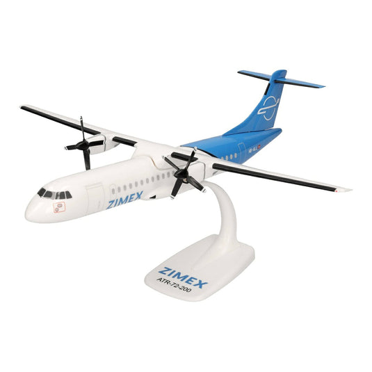 ジメックス・アビエーション Zimex Aviation ATR-72-200F / Herpa Snap-Fit 1/100 飛行機模型 旅客機