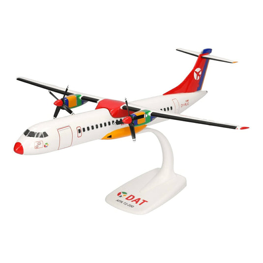 DAT デンマーク・エア・トランスポート DAT Danish Air Transport ATR-72-200 / Herpa Snap-Fit 1/100 飛行機模型 旅客機