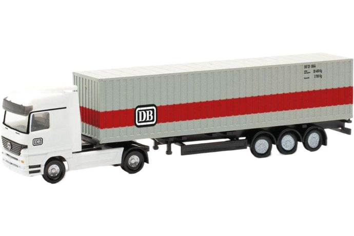 Deutsche Bahn Mercedes Benz Actros トラクタ / Herpa 1/160 建設機械模型 工事車両