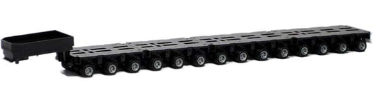 ゴールドホーファー 低床トレーラー THP グースネック付き  / Herpa 1/87 建設機械模型 工事車両