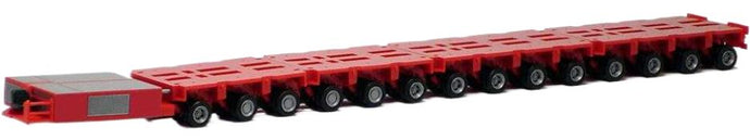 Goldhofer オートドライバー Powerpack レッド トラクタ / Herpa 1/87 建設機械模型 工事車両