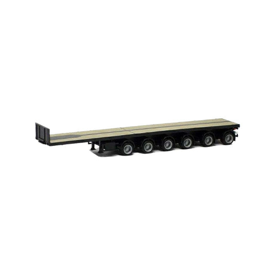 Herpa トレーラー 6軸 ブラック 671313/ Herpa 1/87  模型