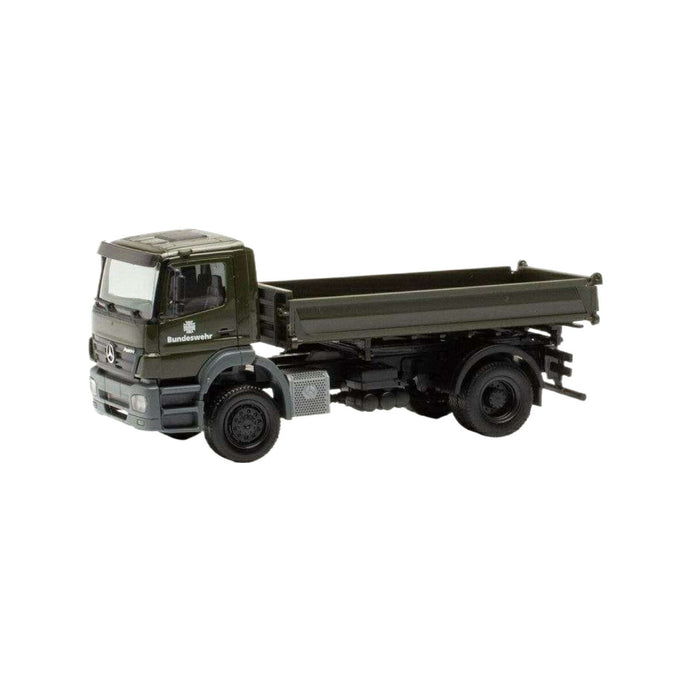 Herpa Bundeswehr Mercedes Benz Axor 三方開きダンプ 746946-002/ Herpa 1/87  模型