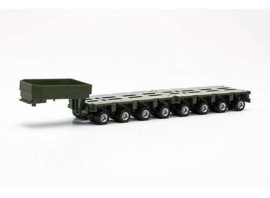 Goldhofer THP-SL 8軸 重量物トレーラー グリーン ヘルパ 1/87 / Herpa 1/87 建機