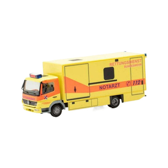 救急サービス ドイツ連邦軍 救急医 / Herpa 1/87 建設機械模型 工事車両